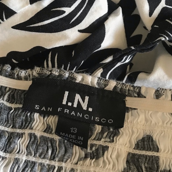 I.N. San Francisco Floral Strapless Dress - Picture 8 of 13